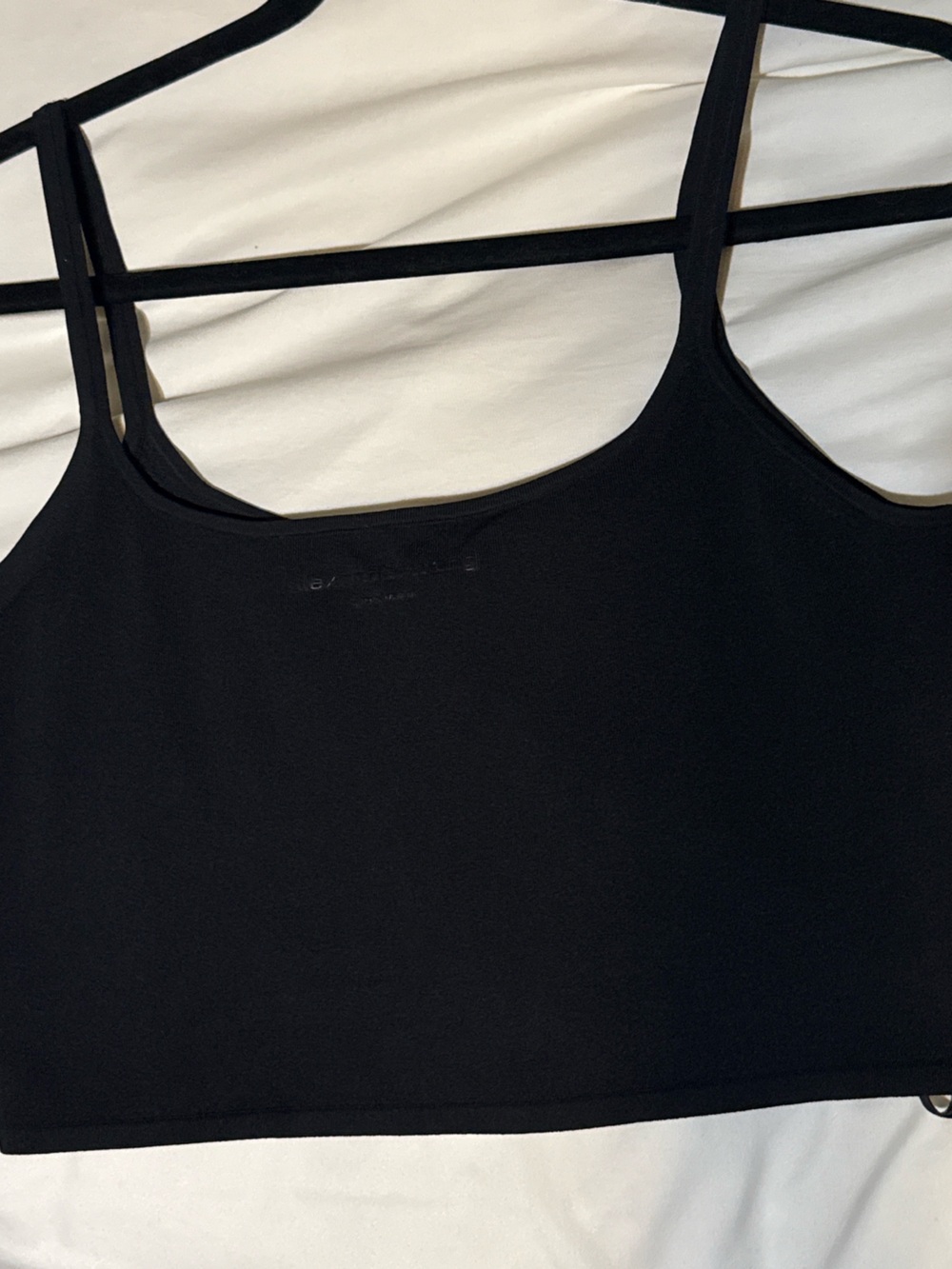 NWT Alexander Wang Scoop Neck Tank Printed High Density Logo - Picture 8 of 15